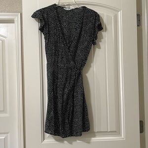 Zara Polka Dot Wrap Dress